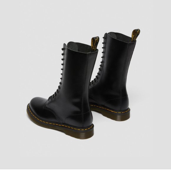 Dr. Martens 1914 Smooth Leather Tall Boots - Picture 3 of 7